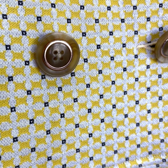 CAbi Hobnob Topper Yellow Coat Dress - Picture 6 of 13